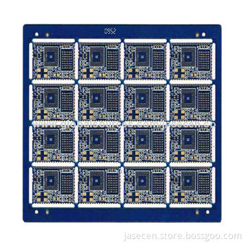 4 layer and half via impedance control PCB form manufacturer with high quality